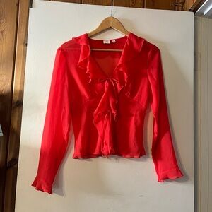 aritzia frenchy blouse
